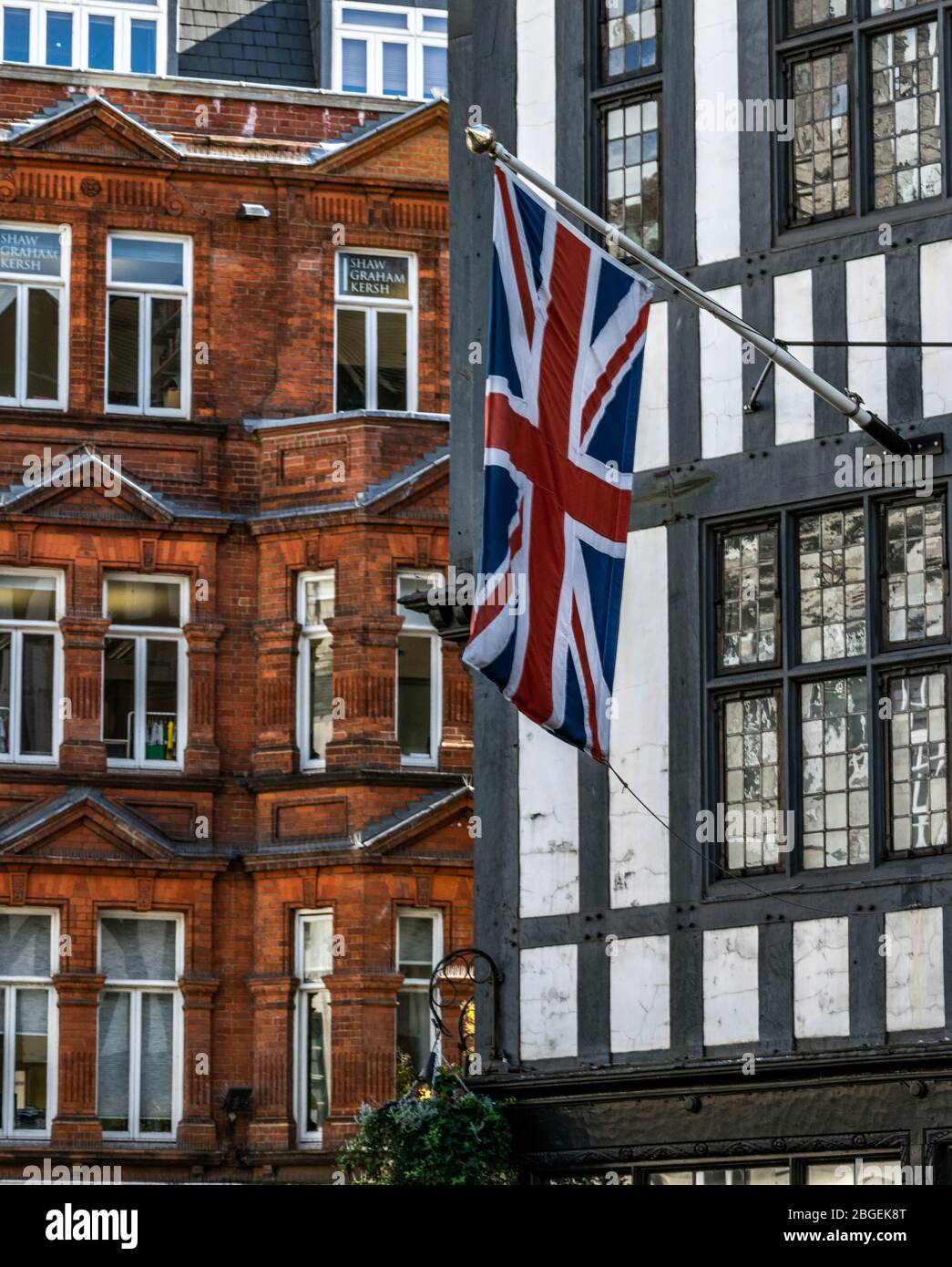 Gebäude in London Stockfoto