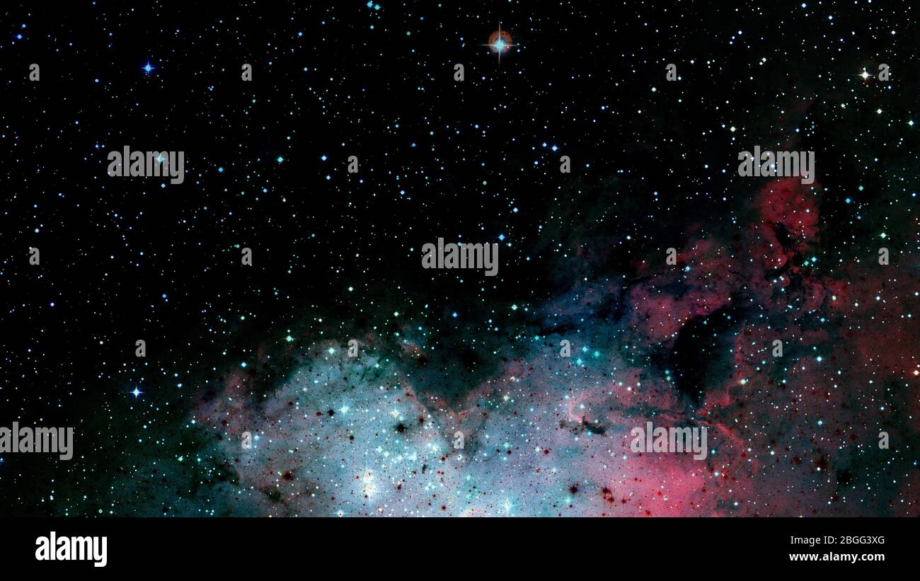 Hubble-Ansichten Galaxie und Nebel. Elemente dieses Bildes, das von der NASA eingerichtet wurde. Stockfoto