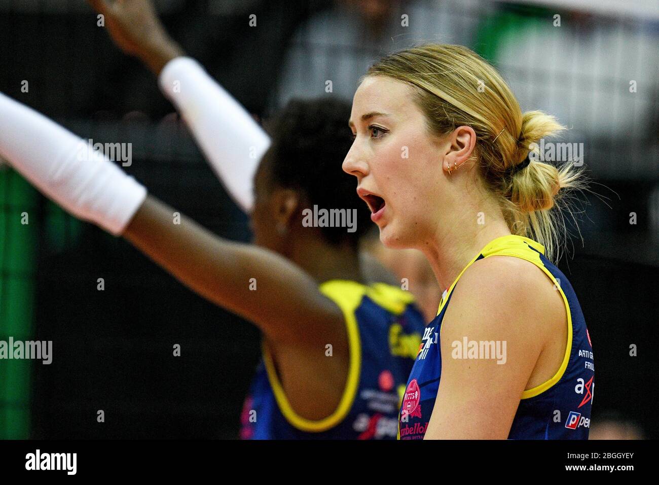 Treviso, Italien. Januar 2020. Treviso, Italien, 01. Januar 2020, Kimberly Hill (Conegliano) während - - Credit: LM/Ettore Griffoni Credit: Ettore Griffoni/LPS/ZUMA Wire/Alamy Live News Stockfoto