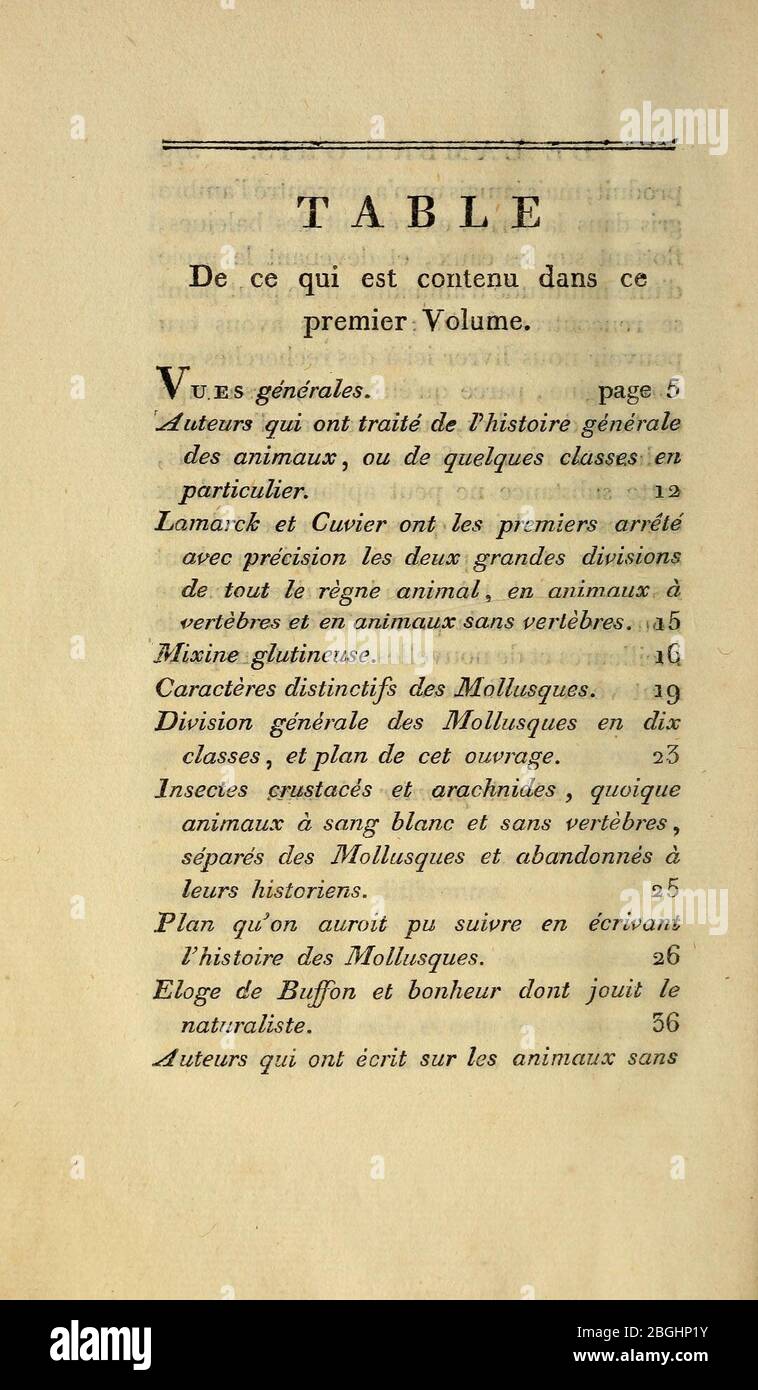 Histoire naturelle, générale et particulière des mollusques (Seite 380) Stockfoto