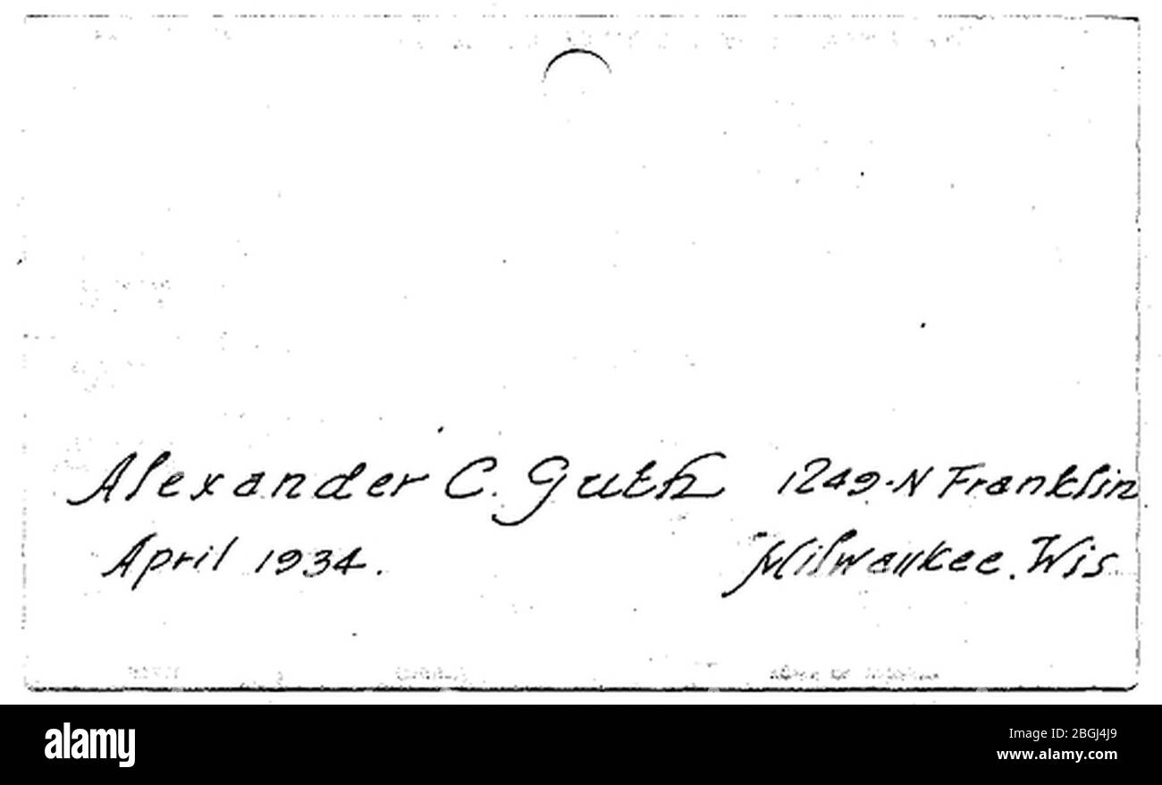 Historische amerikanische Gebäude Übersicht schriftliche Beschreibung der gedeckten Brücke Cedarburg Wisconsin - 4 von 4. Stockfoto