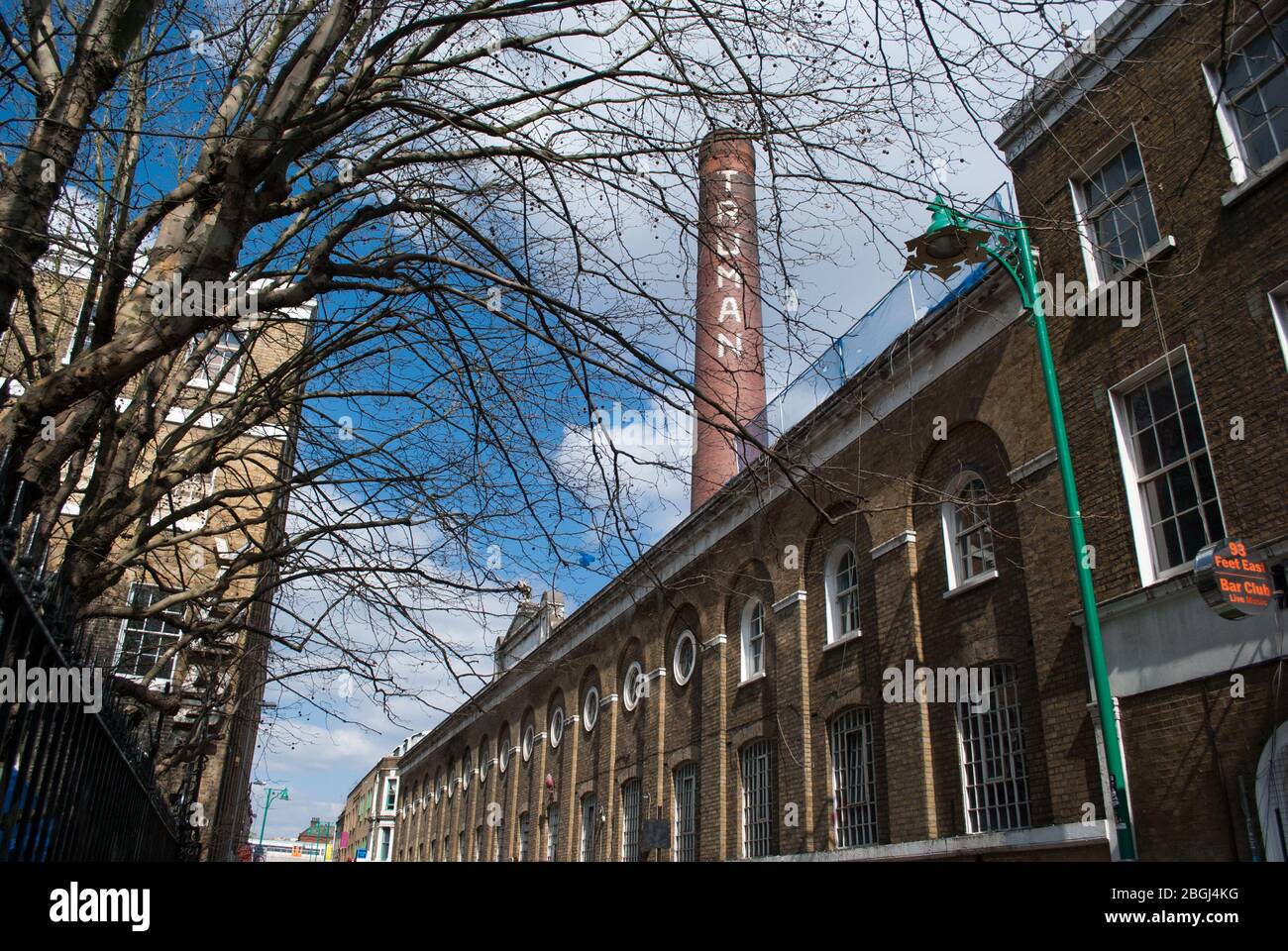 The Truman Brewery 91 Brick Lane, Spitalfields, London E1 6QR Stockfoto