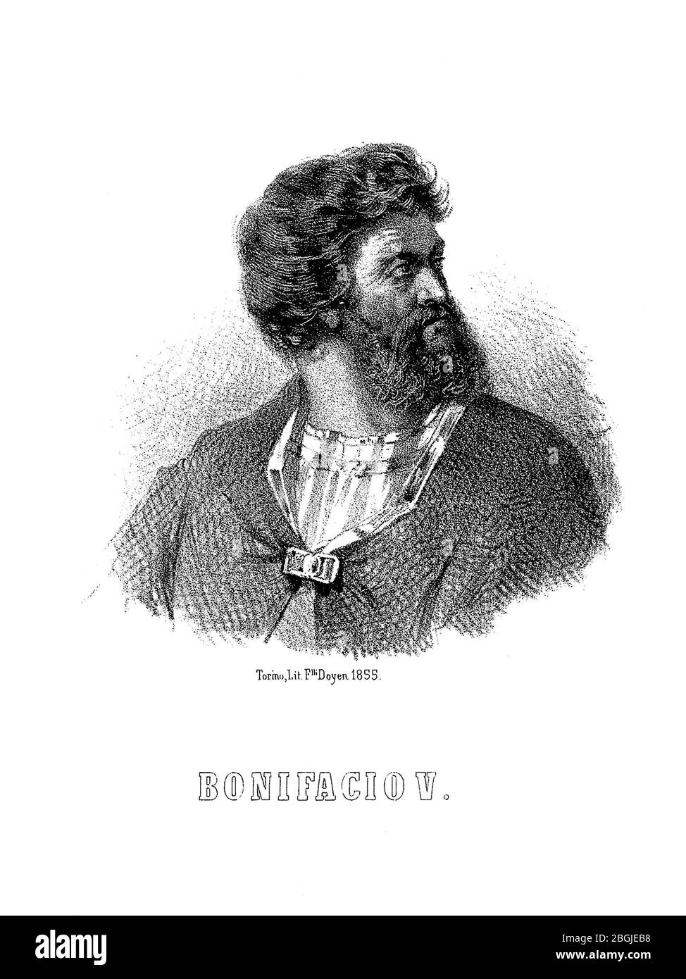 Bonifatius ii SchwarzweißStockfotos und bilder Alamy