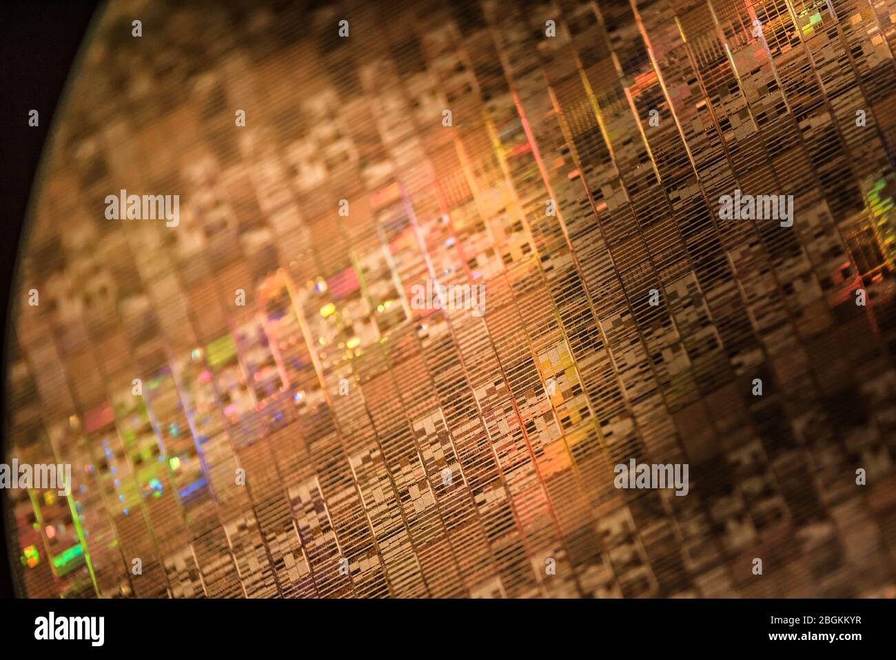 Computer Wafer Layered Overview Computer wafers -Fotos und -Bildmaterial in hoher Auflösung – Alamy
