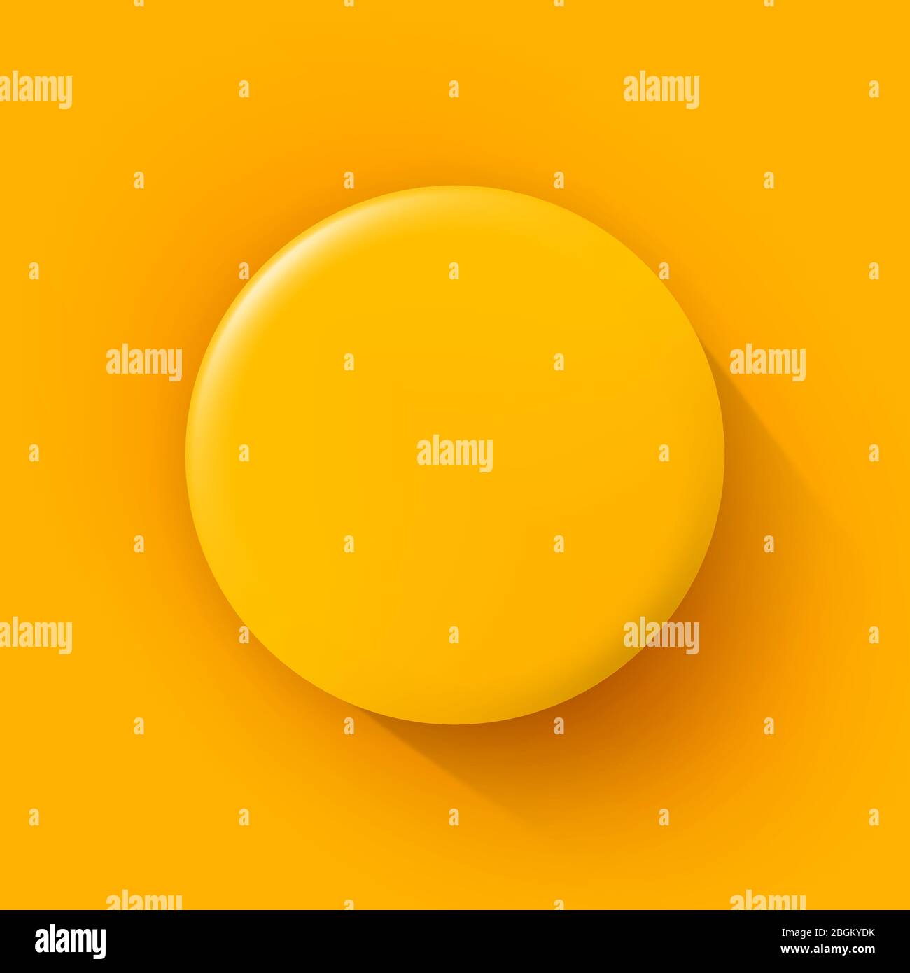 Gelbe Kunststoff-Bauplatte nahtlose Muster. Konstruktor-Kit. EPS 10 Stock Vektor