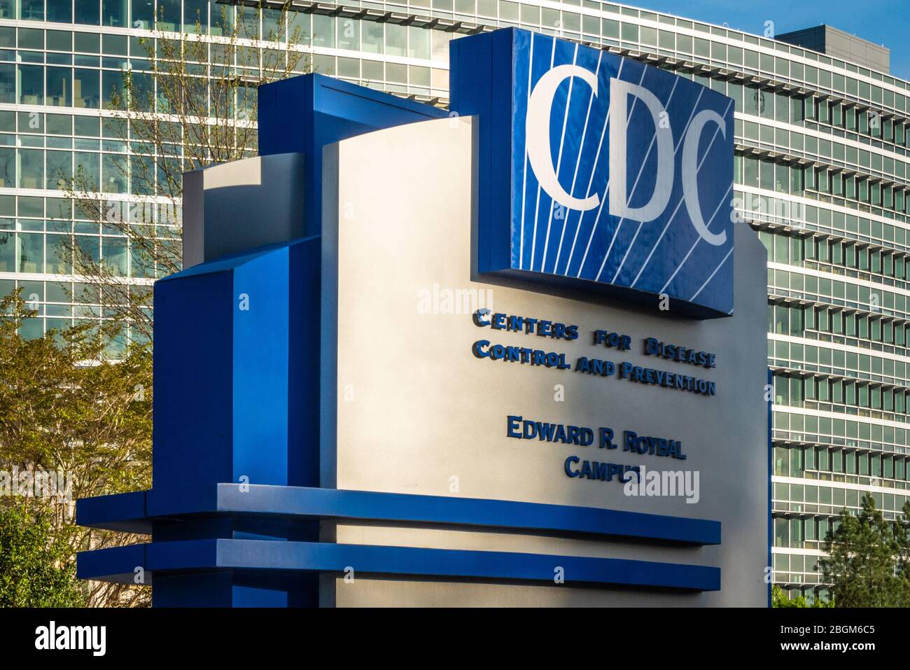 CDC (Centers for Disease Control and Prevention) Hauptsitz in Atlanta, Georgia. (USA) Stockfoto