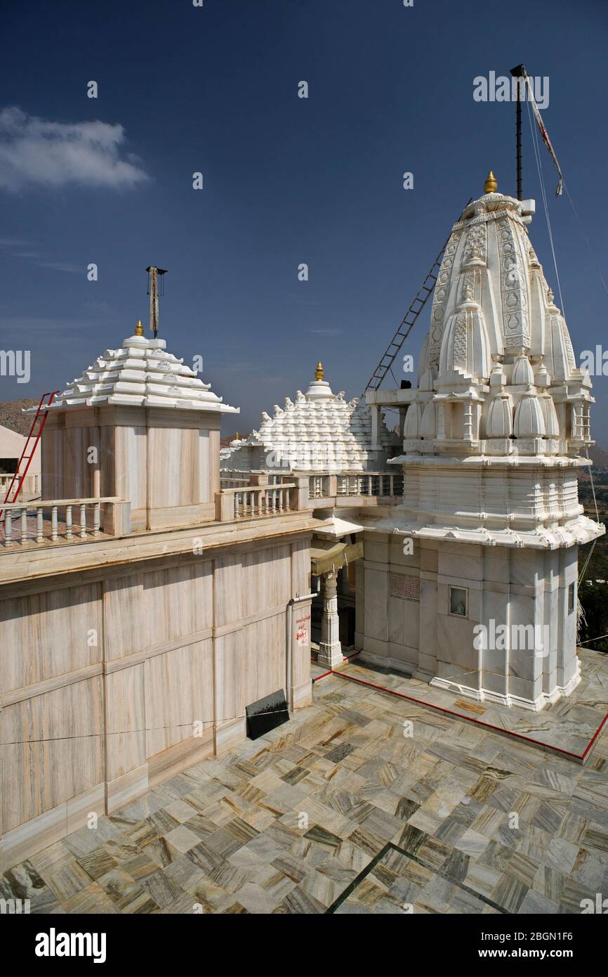 14 Feb 2010 Sreematrajchadrsuri Jain TempleI DAR ditrict Sabarktha Gujarat INDIEN Stockfoto