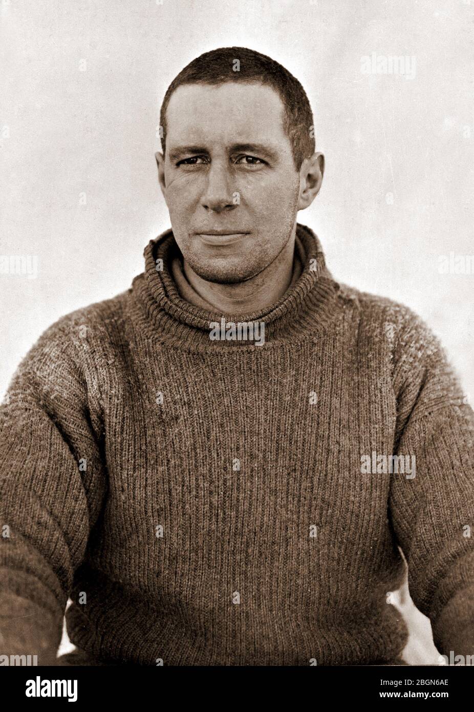 LAWRENCE OATES (1880-1912) britischer Armeeoffizier und antarktisforscher, der bei Scotts Terra Nova Expedition starb. Stockfoto