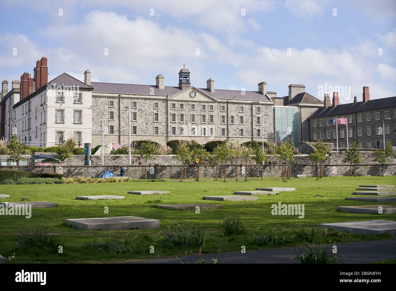 National Museum of Ireland – Dekorative Kunst und Geschichte, Collins Barracks in Dublin, Irland. Stockfoto