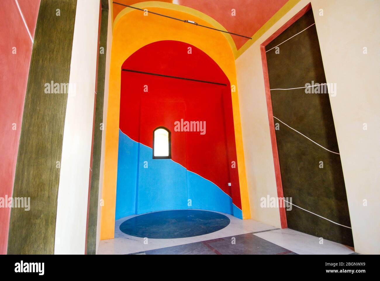 Kapelle der SS. Die Muttergottes von der Gnade in La Morra, Piemont, Italien - April 2017 Stockfoto