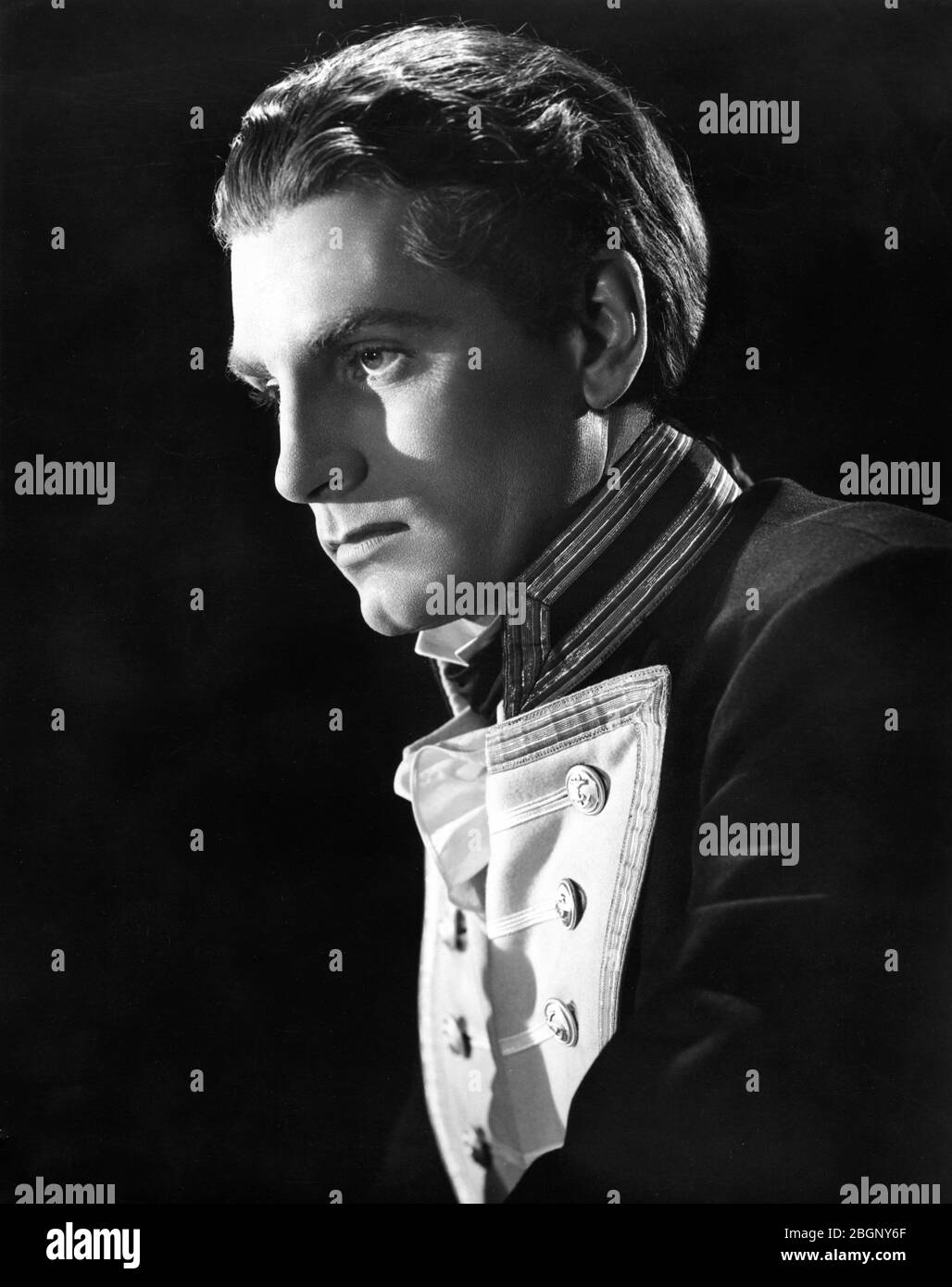 LAURENCE OLIVIER Porträt als Nelson in LADY HAMILTON aka THAT HAMILTON WOMAN 1941 Regisseur ALEXANDER KORDA Drehbuch Walter REISCH und R. C. SHERRIFF Musik Miklos ROZSA Foto von Robert COBURN Alexander Korda Films / United Artists Stockfoto