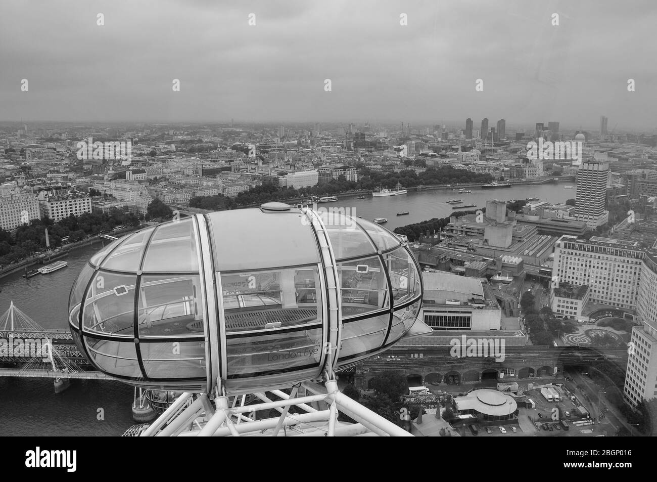 Coca Cola London Eye, England Stockfoto