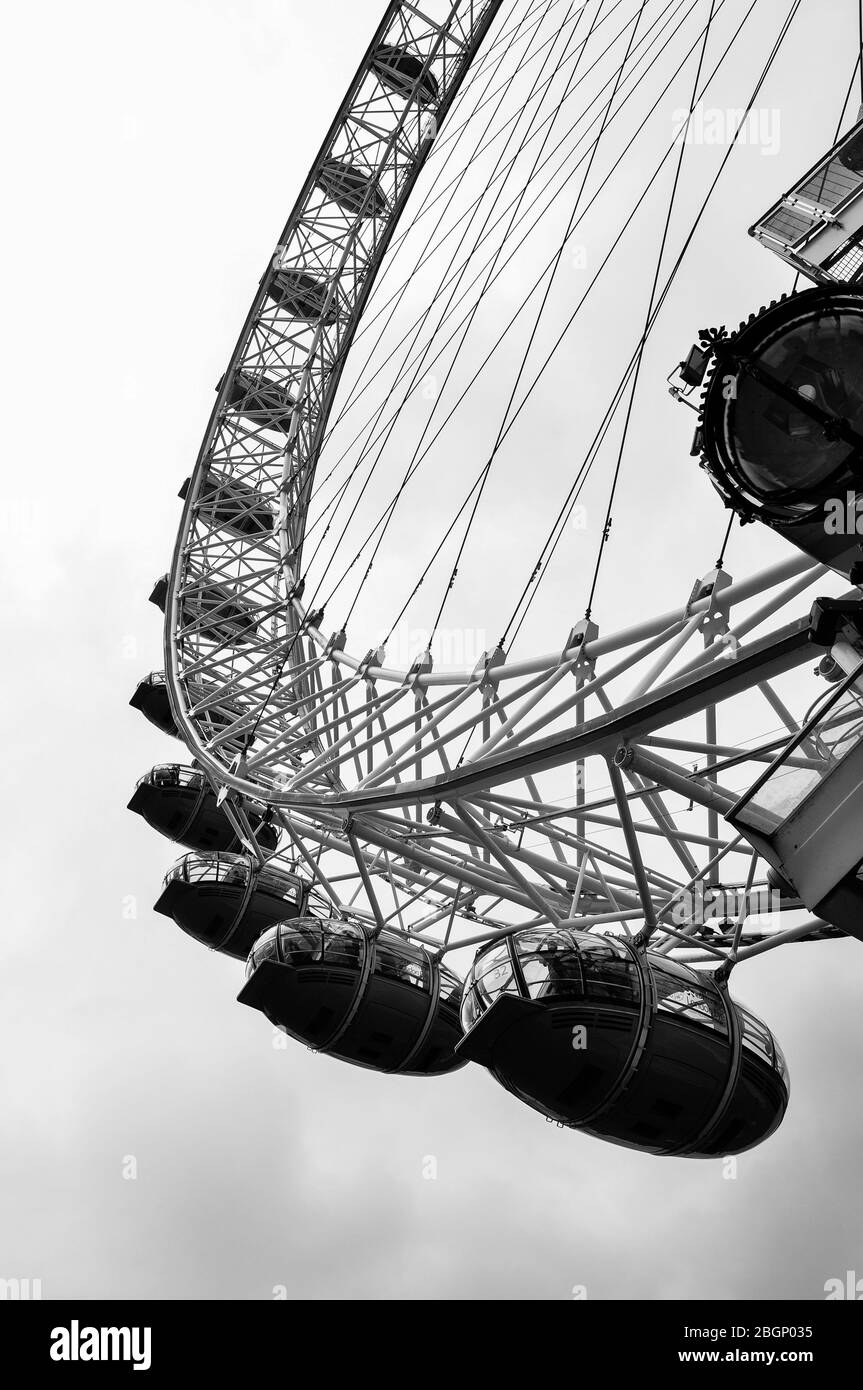 Coca Cola London Eye, England Stockfoto