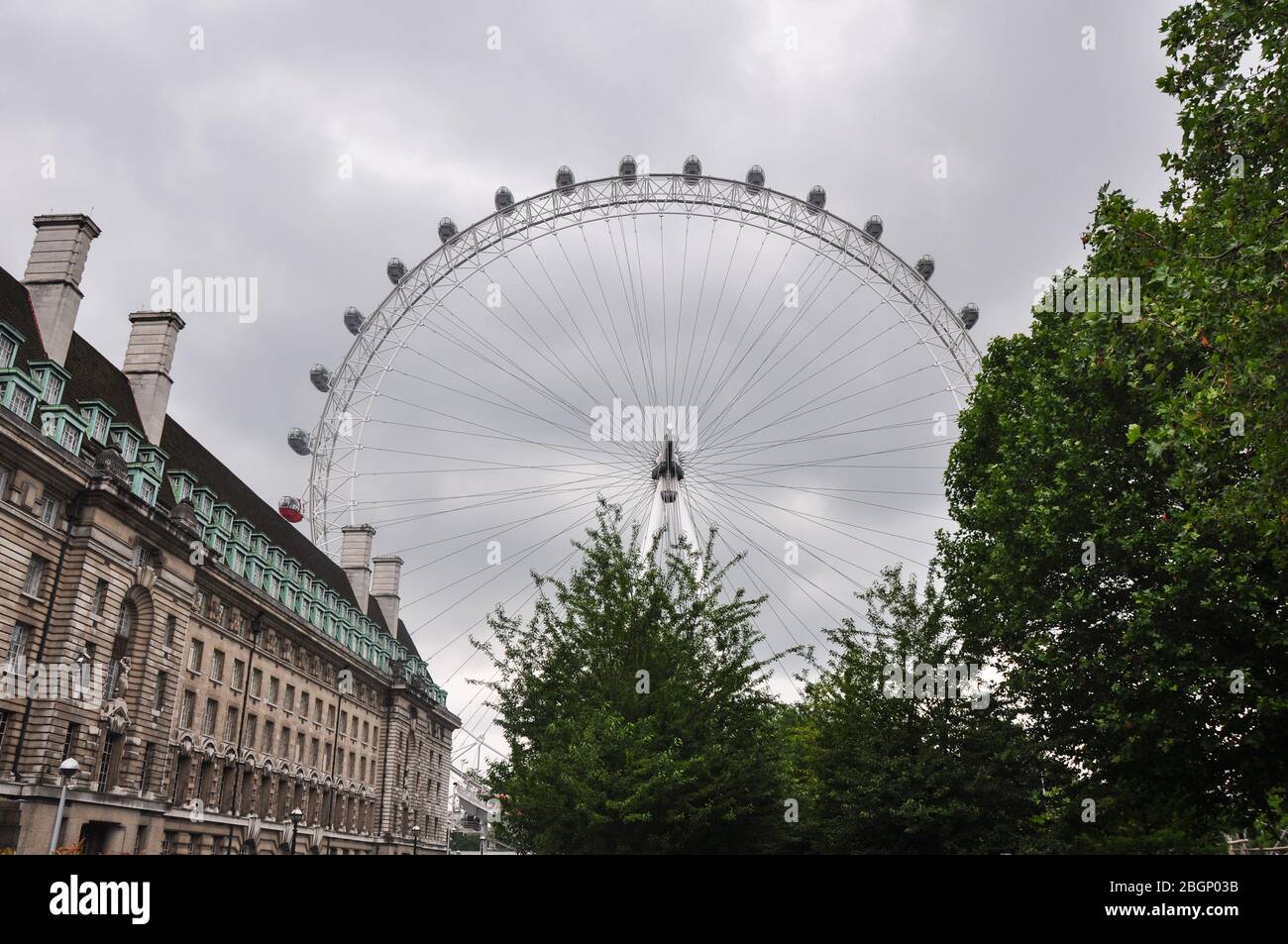 Coca Cola London Eye, England Stockfoto