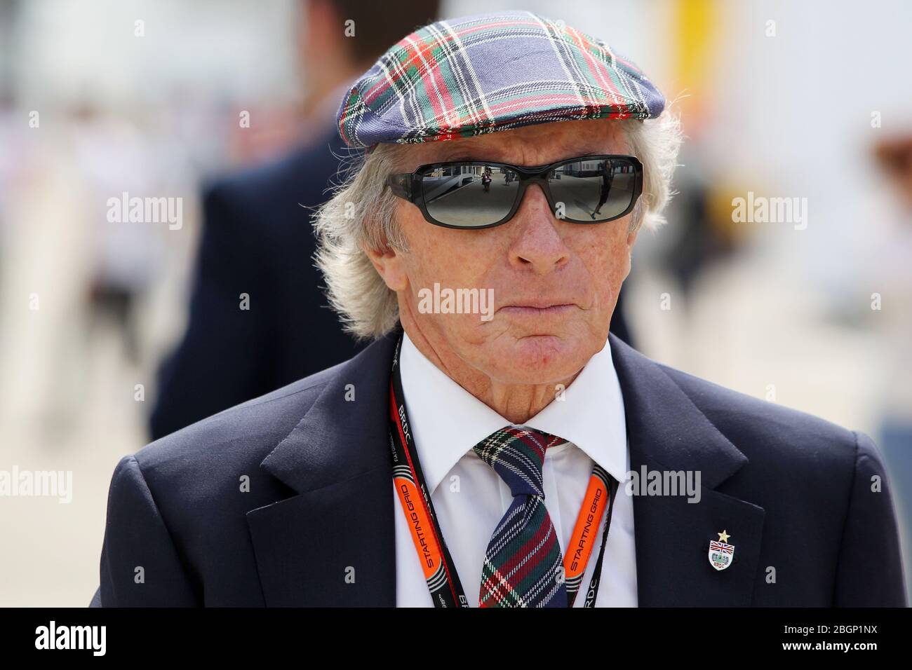 Sir Jackie Stewart OBE (GBR) Rennfahrer Stockfoto