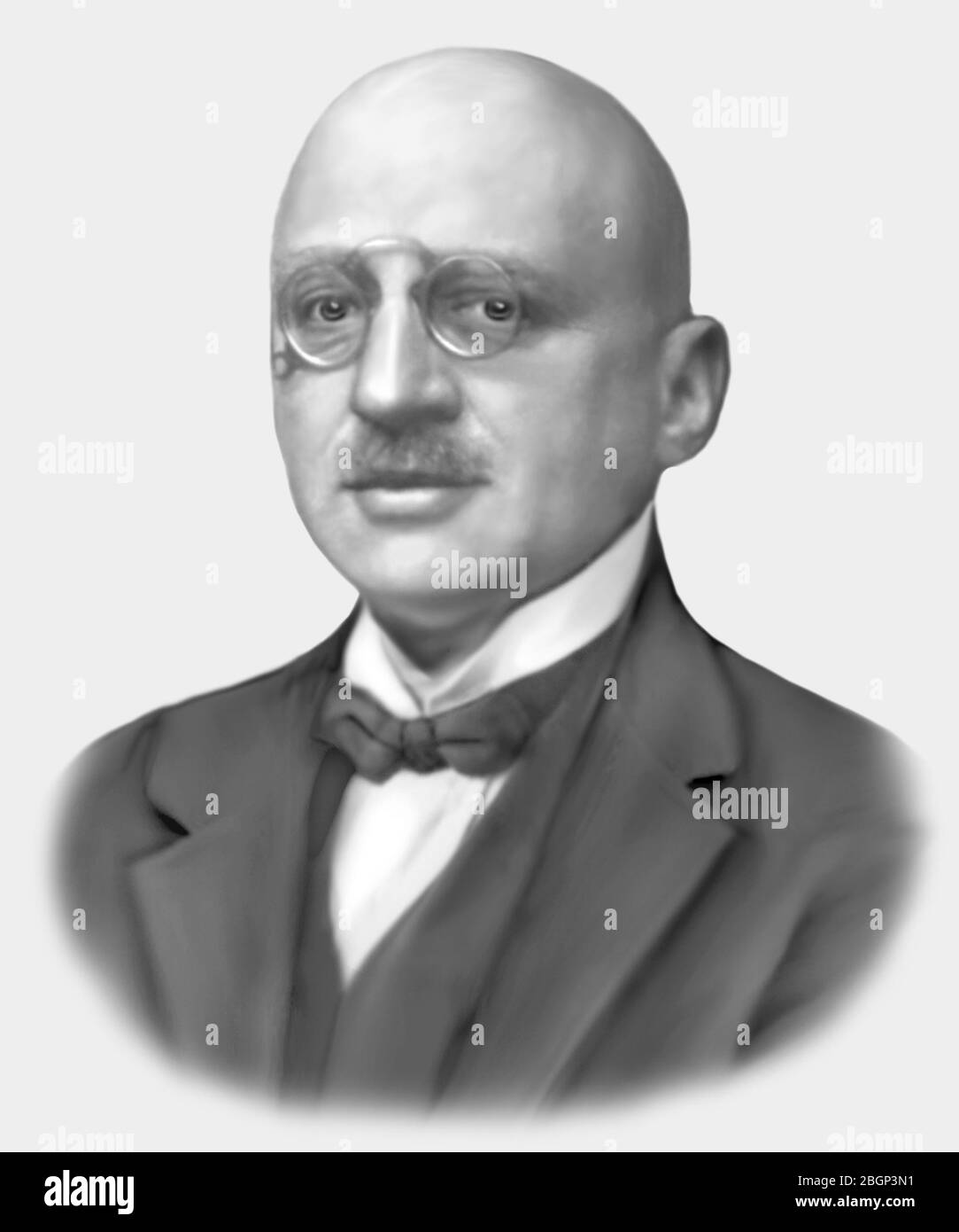 Fritz Haber 1868-1934 Deutscher Chemiker Stockfoto