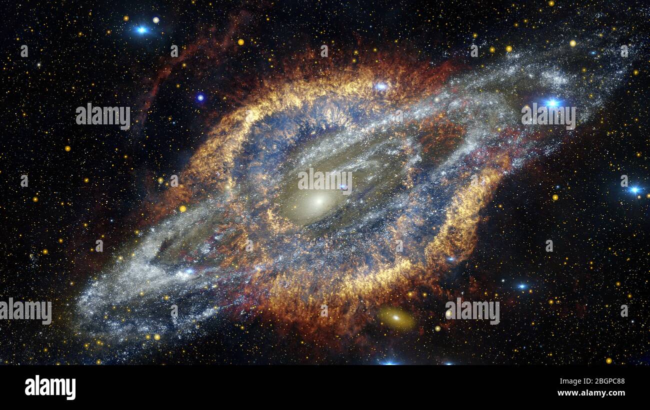 Der Helix Nebula ist ein großer planetarischer Nebel im Sternbild Wassermann. Elemente dieses Bild von der NASA eingerichtet. Stockfoto