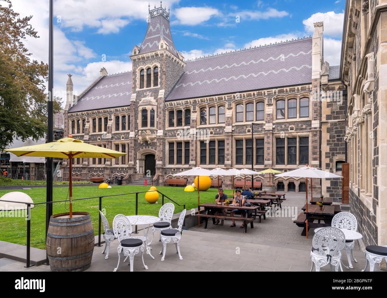 Christchurch Arts Centre, Christchurch, Neuseeland Stockfoto