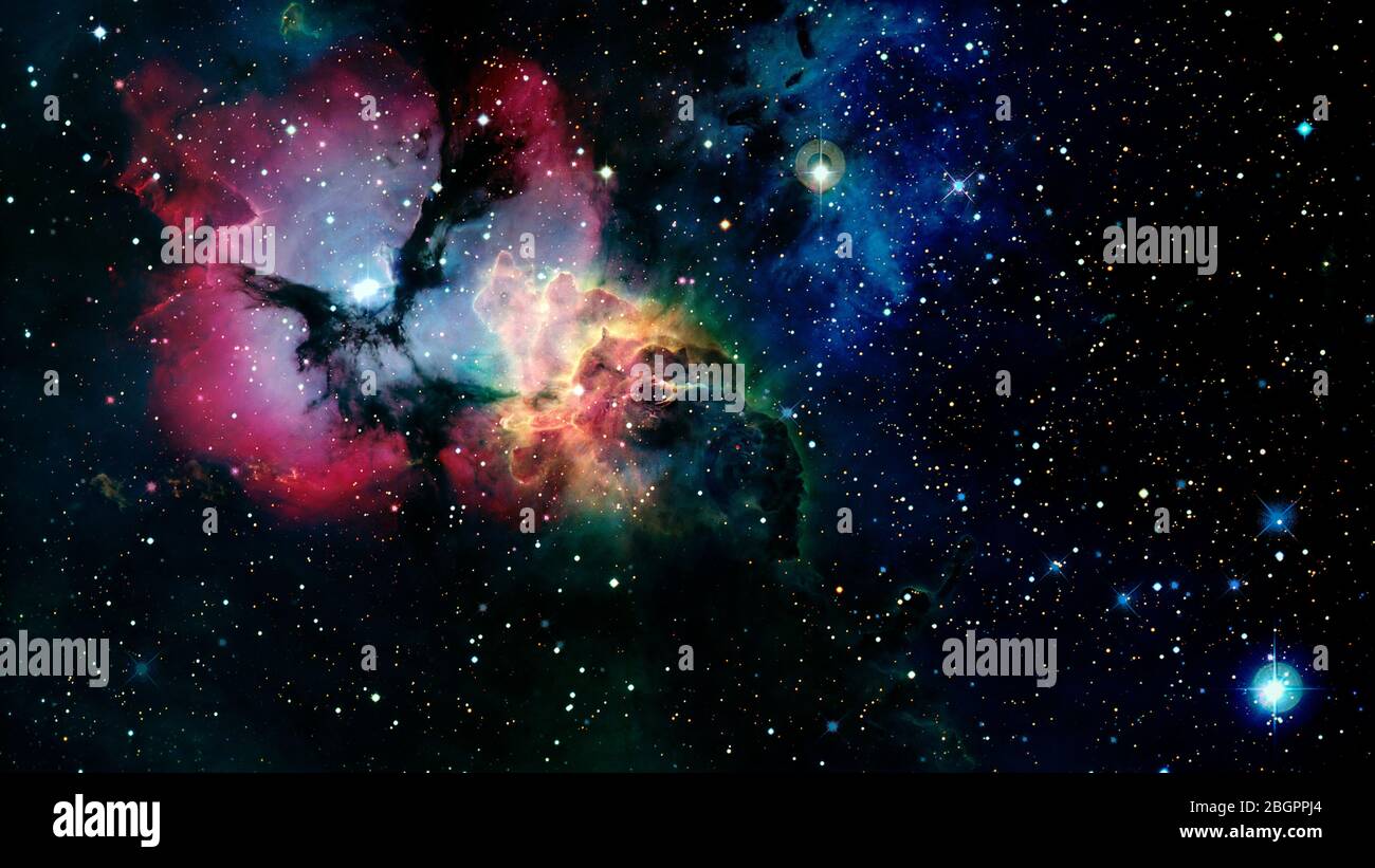 Carina Nebula im Weltraum. Elemente dieses Bild von der NASA eingerichtet. Stockfoto