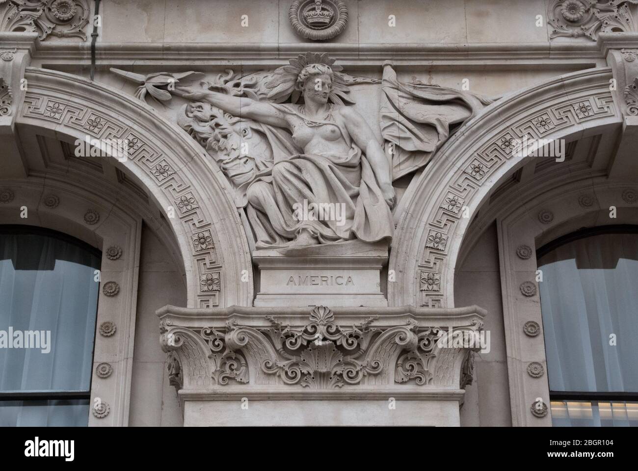 Amerika Italianate Foreign & Commonwealth Office, King Charles Street, Whitehall, Westminster, London SW1A 2AH Stockfoto