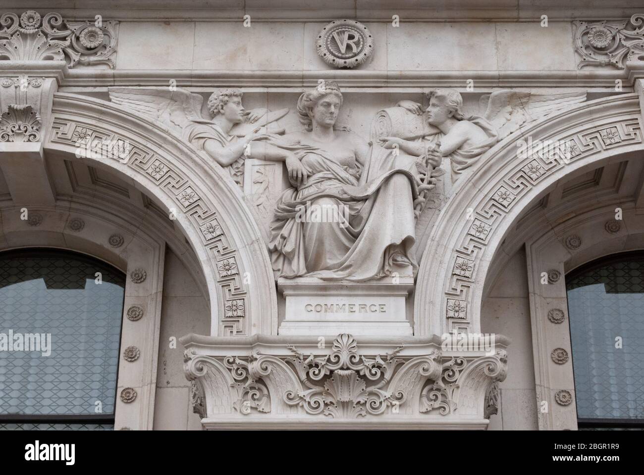 Commerce Italianate Foreign & Commonwealth Office, King Charles Street, Whitehall, Westminster, London SW1A 2AH Stockfoto