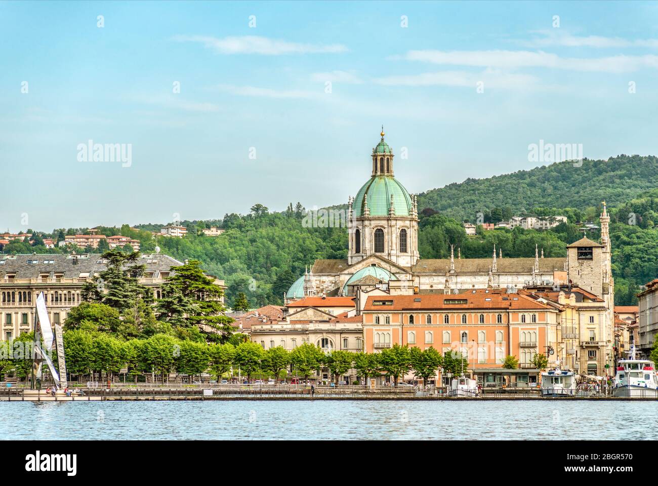 Duomo Cattedrale di Como (Kathedrale von Como), Italien Stockfoto