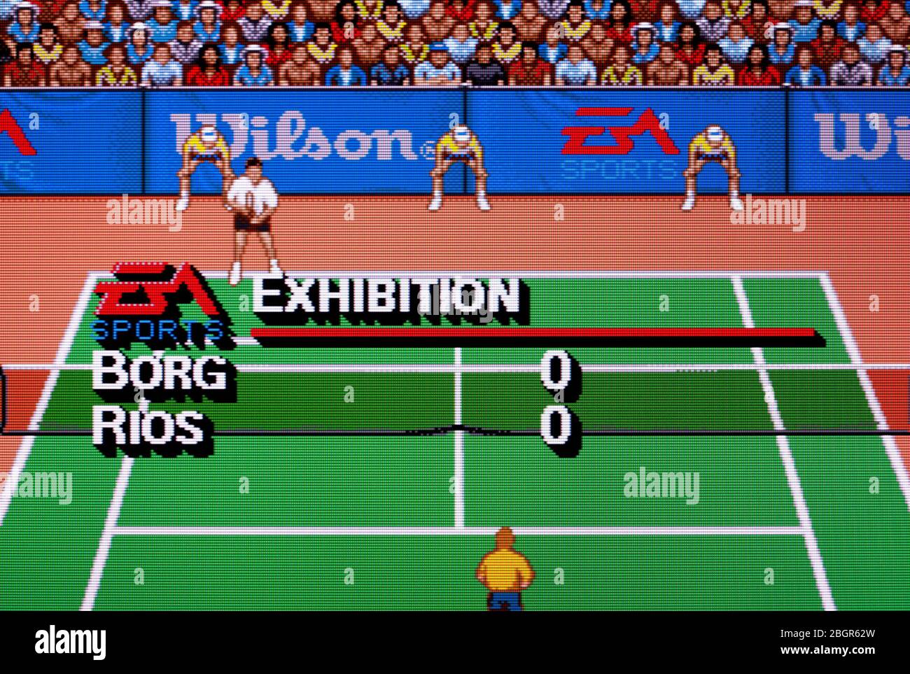 IMG International Tour Tennis - Sega Genesis Mega Drive - nur redaktionelle Verwendung Stockfoto