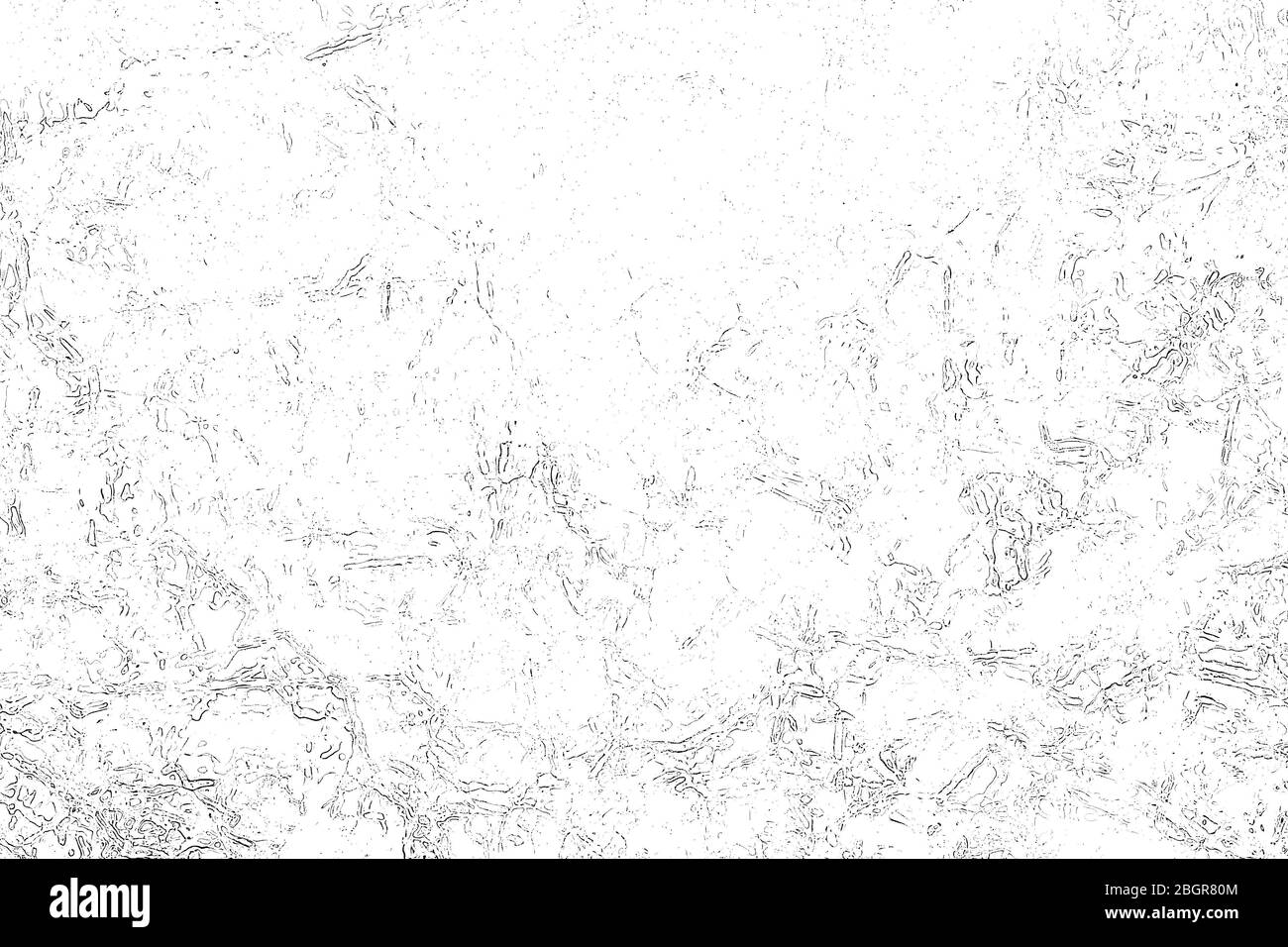 Textur aus schwarzen und weißen Linien, Kratzer. Abstrakte monochrome Linien Hintergrund. Stockfoto