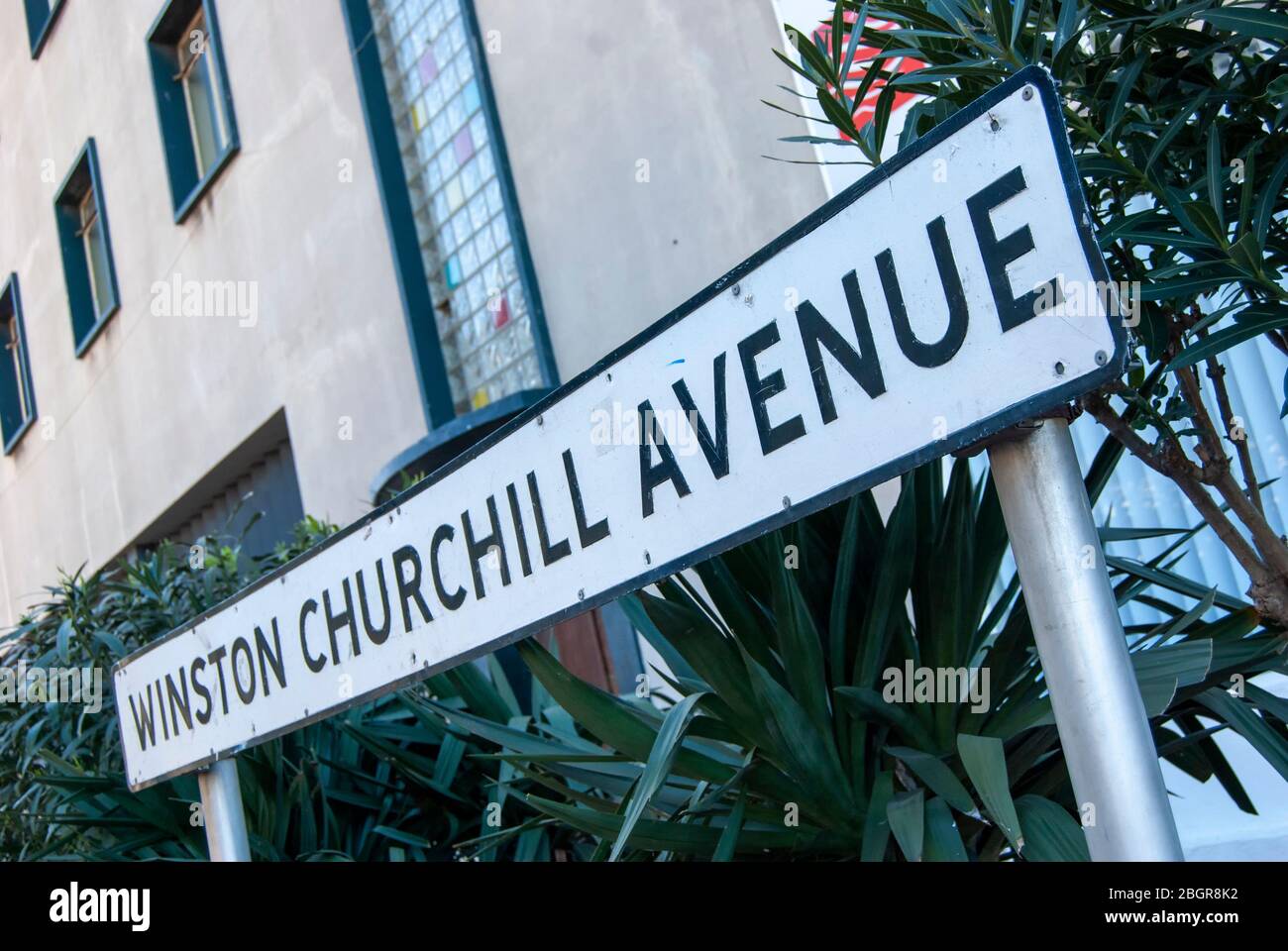 Winston churchill avenue gibraltar Fotos und Bildmaterial in hoher Auflösung Alamy