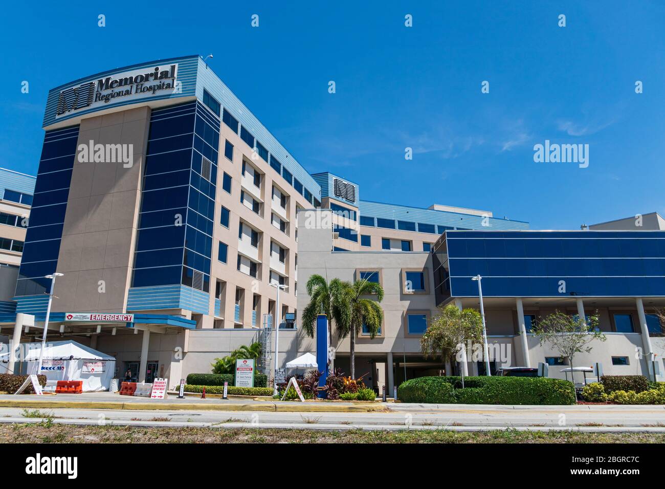 Memorial Regional Hospital Complex - Hollywood, Florida, USA Stockfoto