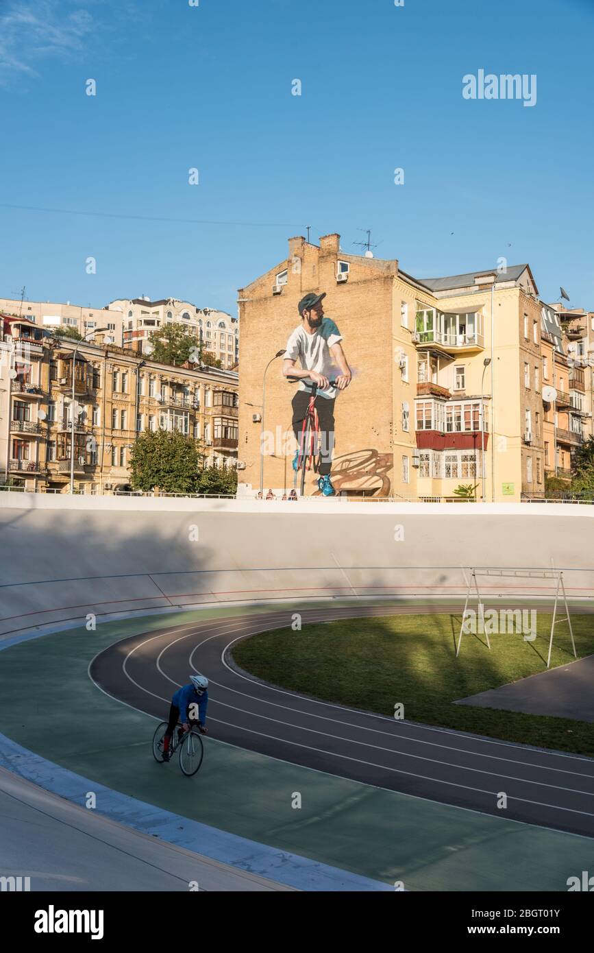 Kiewer Street Art Stockfoto