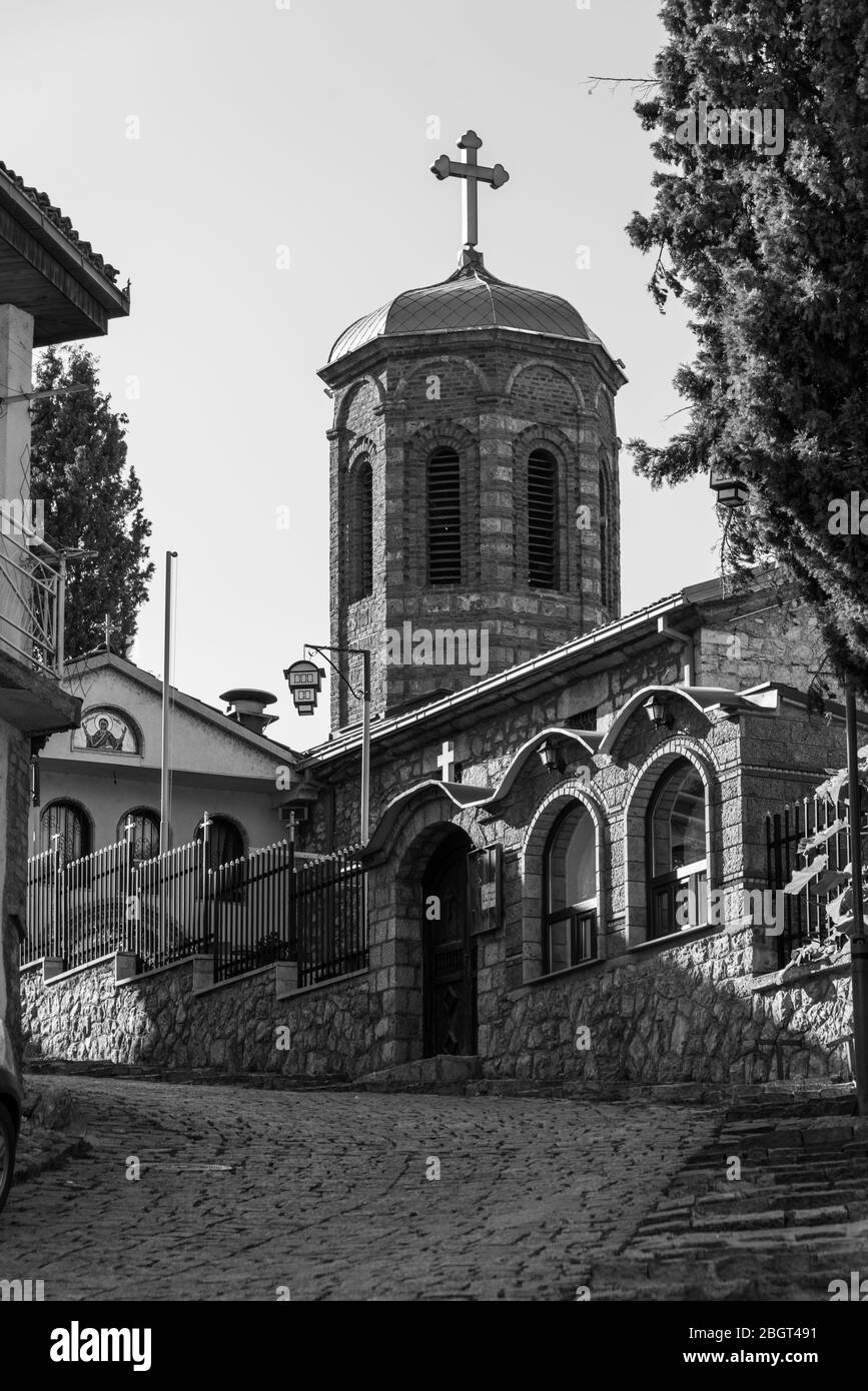 Ohrid Altstadt Stockfoto