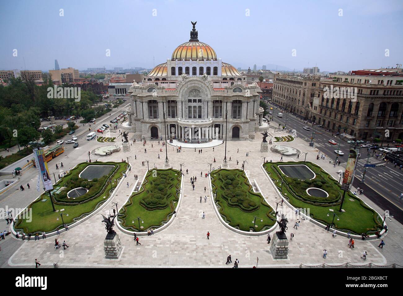 Palacio de Bellas Artes, Mexico City, Mexiko Stockfoto