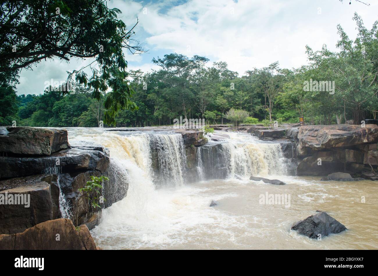 Tad Ton Wasserfall in der Chaiyaphum Provinz Stockfoto