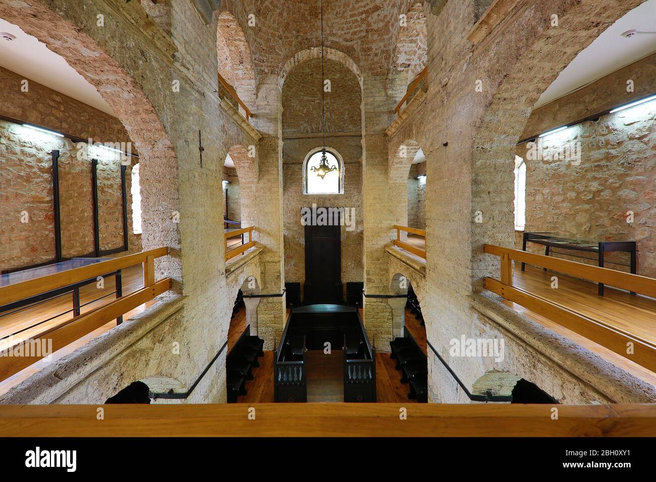 Älteste Synagoge in Sarajevo, Bosnien und Herzegowina. Stockfoto