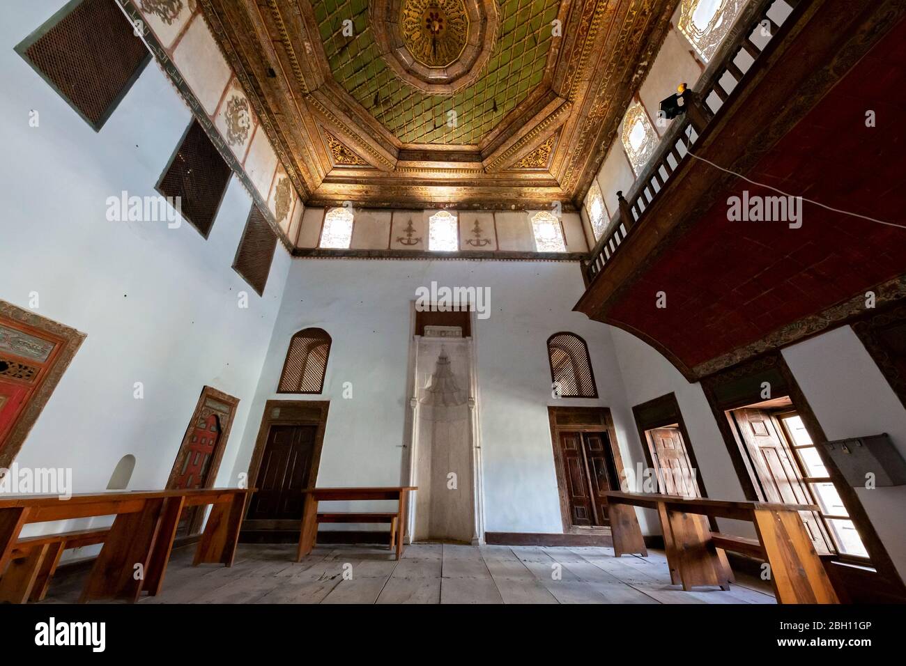 Sufi Tempel bekannt als Halvet Tekke in Berat, Albanien Stockfoto