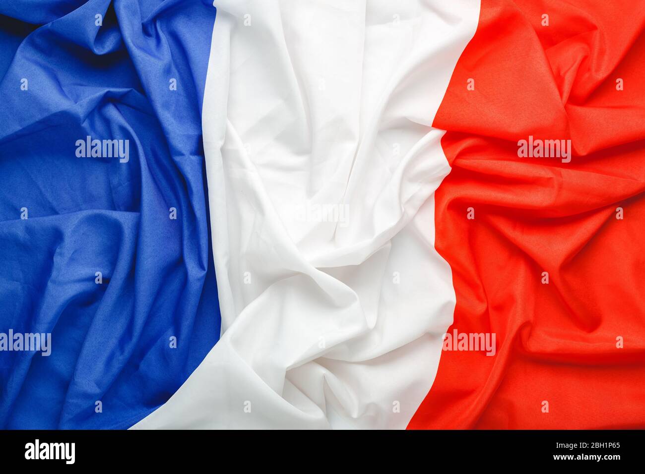 Fotodruck mit französische Flagge, Frankreich Flagge von