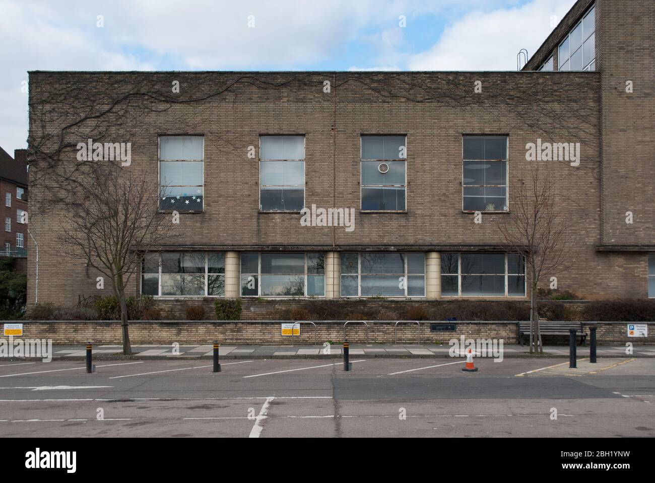 1930er modernistische Architektur Brent Town Hall, Town Hall, Forty Lane, Wembley HA9 von Clifford Strange Stockfoto