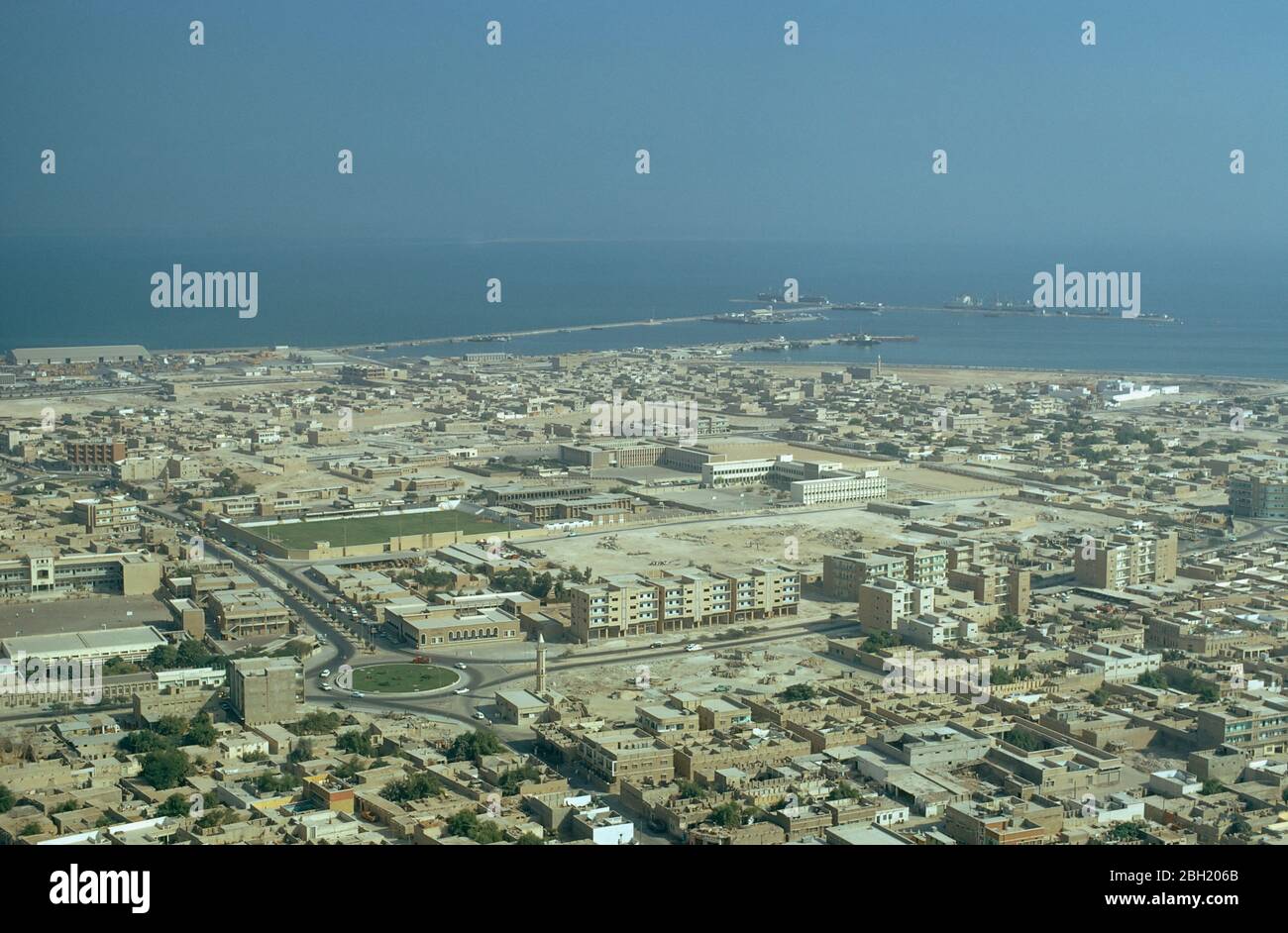 Katar, Doha, Blick über die Stadt. Stockfoto