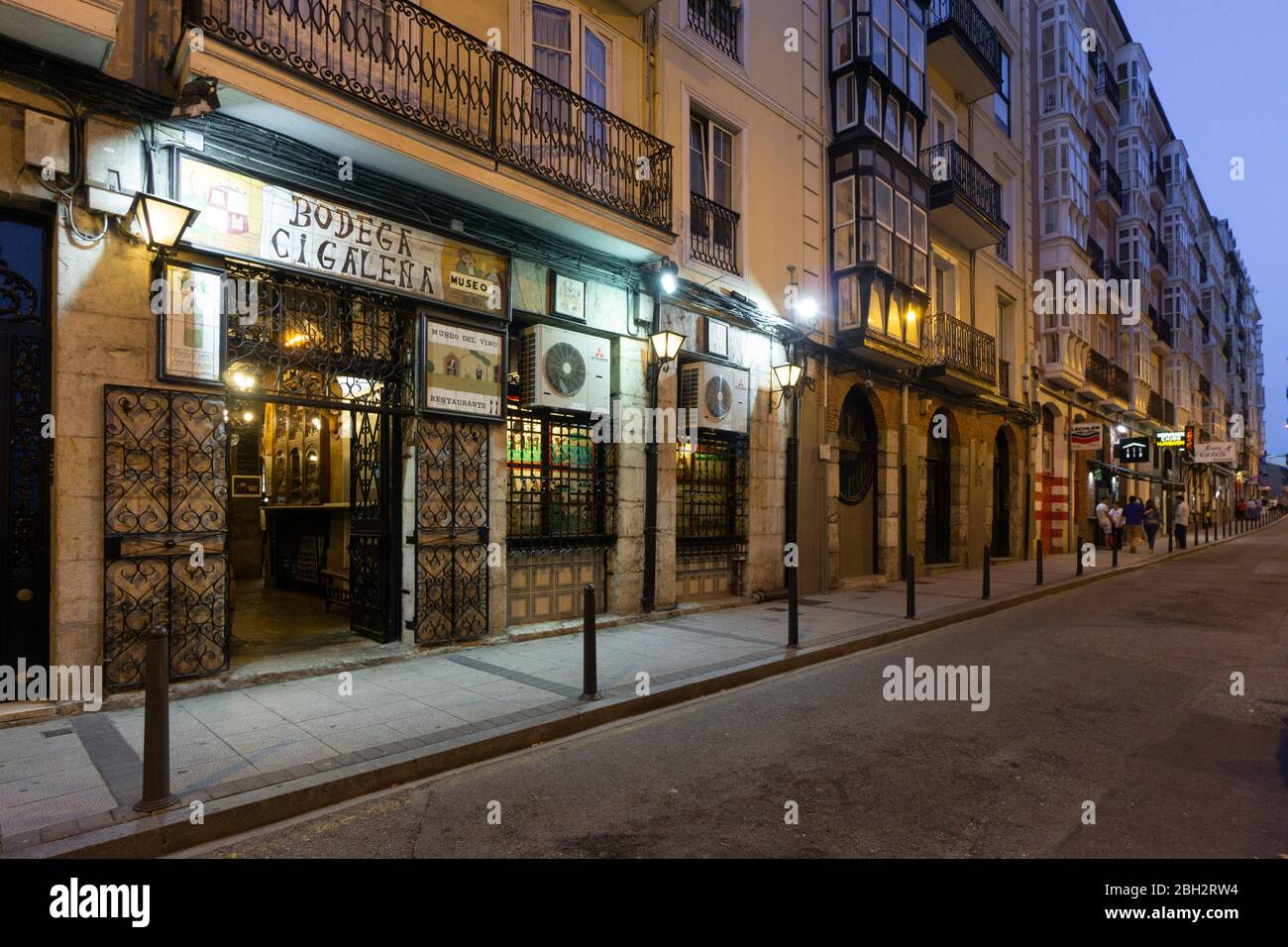 Bodega Cigalena in Santander, Kantabrien, Spanien Stockfoto