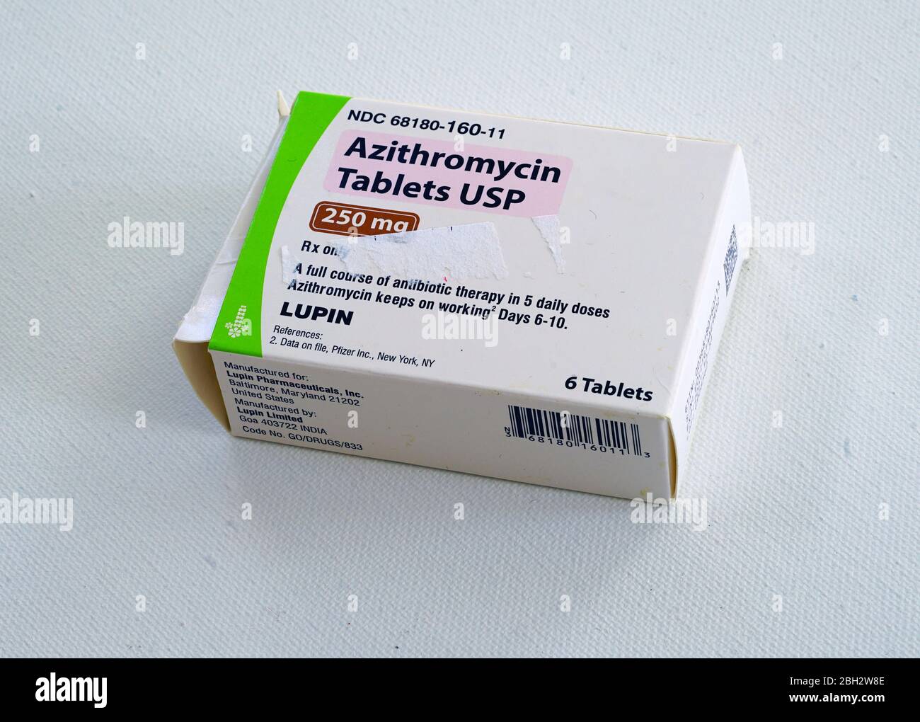 Azithromycin tabletten 250