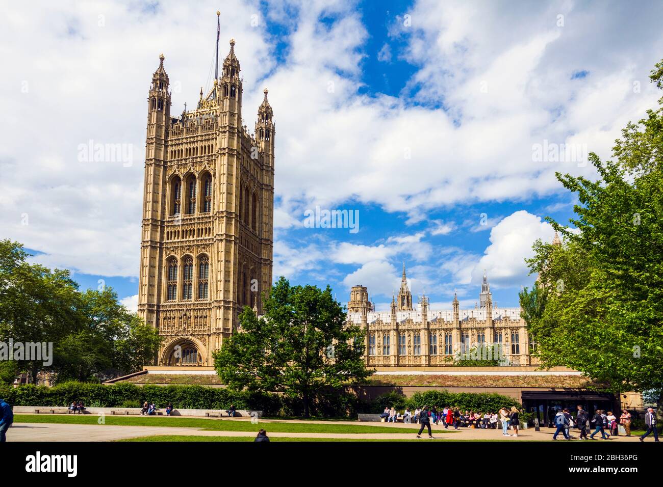 Parliament House London England Vereinigtes Königreich Hauptstadt Themse UK Europa EU Stockfoto