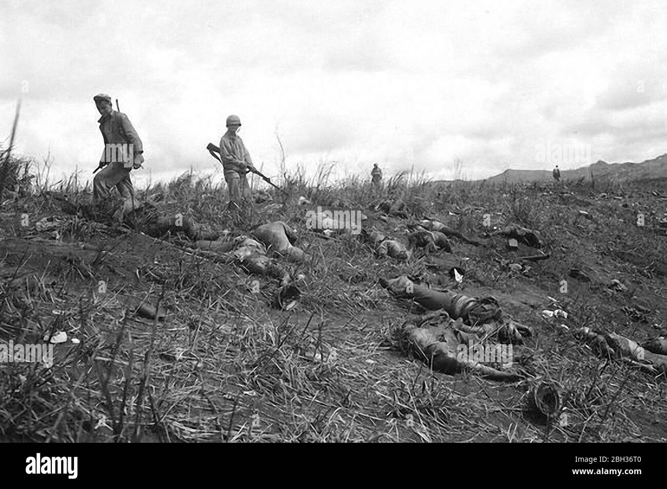 Schlacht von Guam, (21. Juli C10. August 1944) Stockfoto