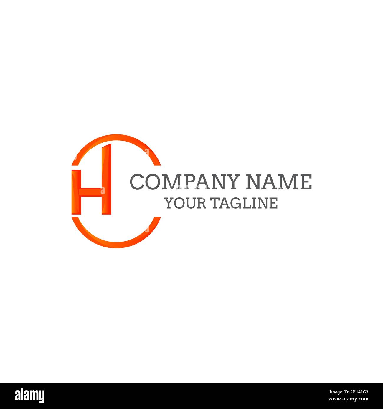 Buchstabe H logo Icon Design template Elemente Stock Vektor
