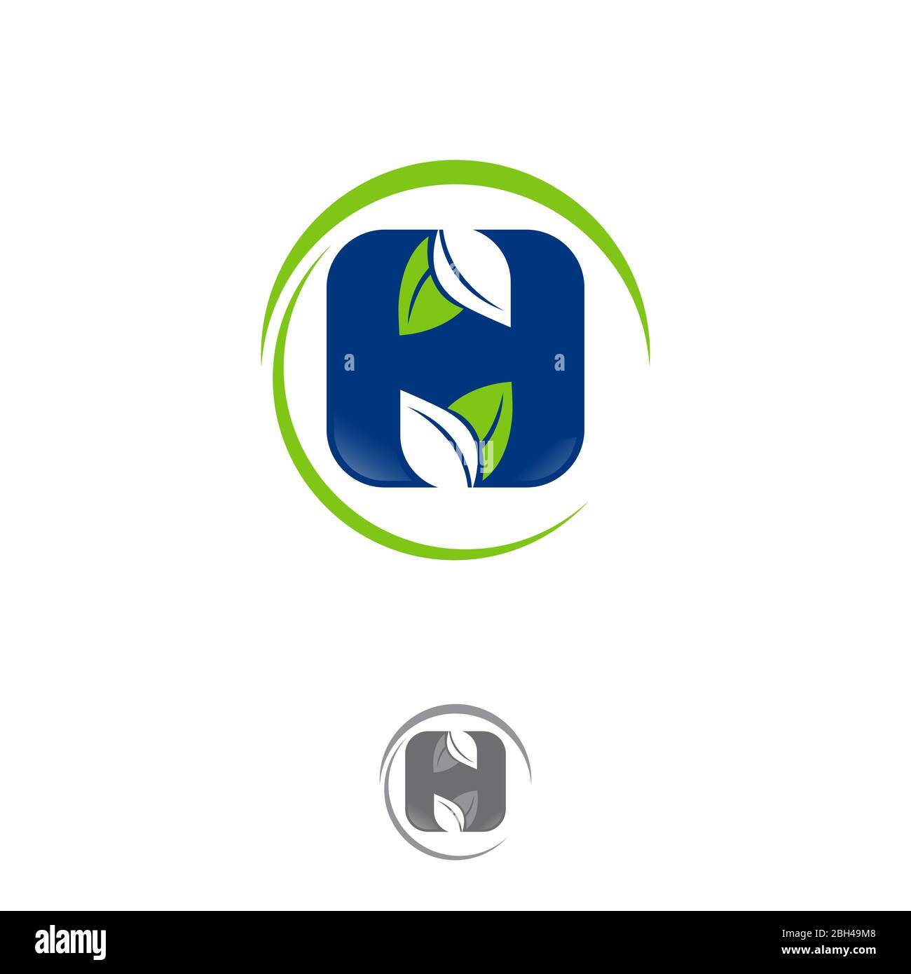 Buchstabe H logo Icon Design template Elemente Stock Vektor