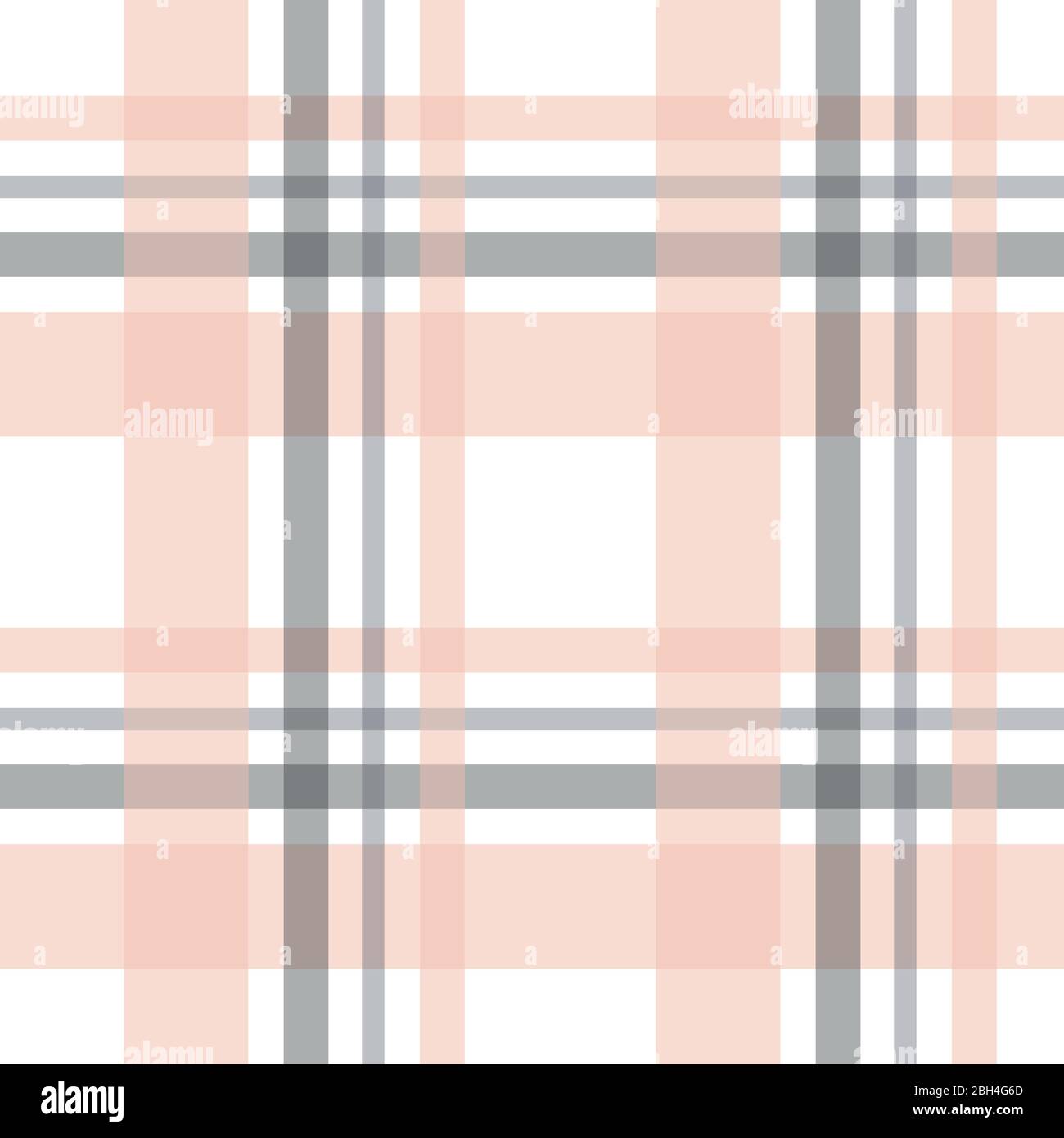 Abstraktes geometrisches Vektor-nahtloses Muster. Vertikale und horizontale gekreuzte Streifen. Karierten. Monochromer Hintergrund. Geschenkpapier. Druck für den Innenraum Stock Vektor