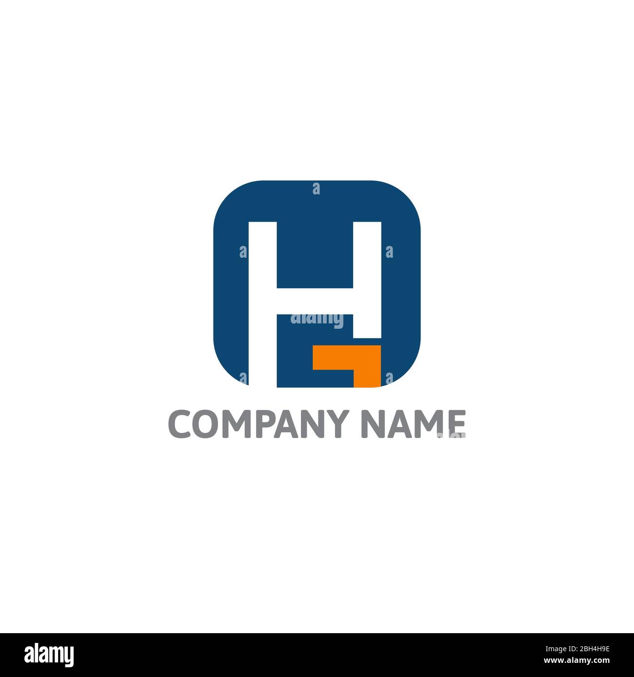 Buchstabe H logo Icon Design template Elemente Stock Vektor
