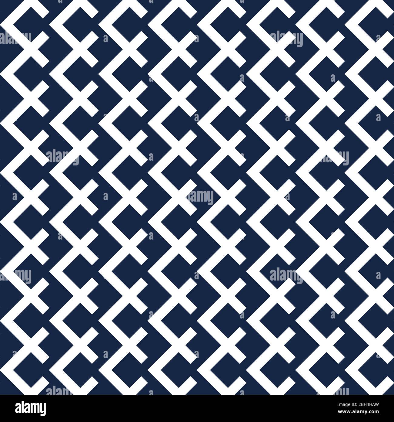 Abstrakte geometrische nahtlose Muster. Vector Illustration. Stock Vektor