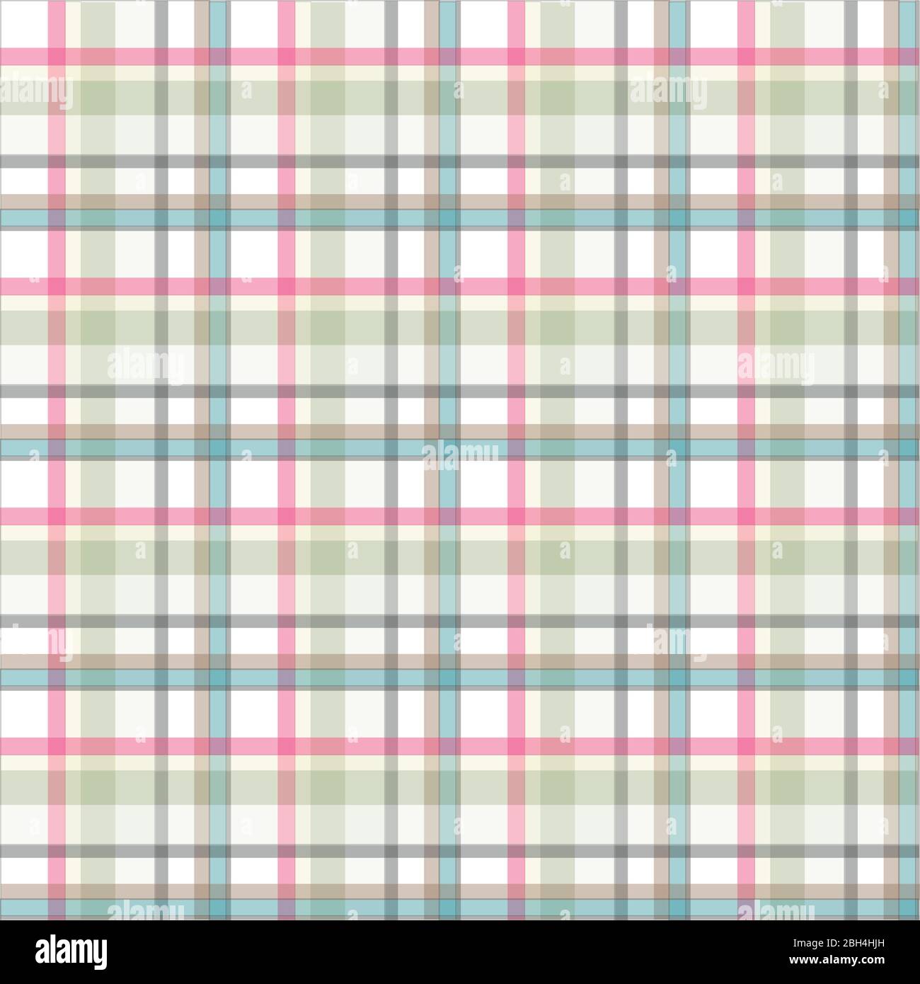 Abstraktes geometrisches Vektor-nahtloses Muster. Vertikale und horizontale gekreuzte Streifen. Karierten. Monochromer Hintergrund. Geschenkpapier. Druck für den Innenraum Stock Vektor