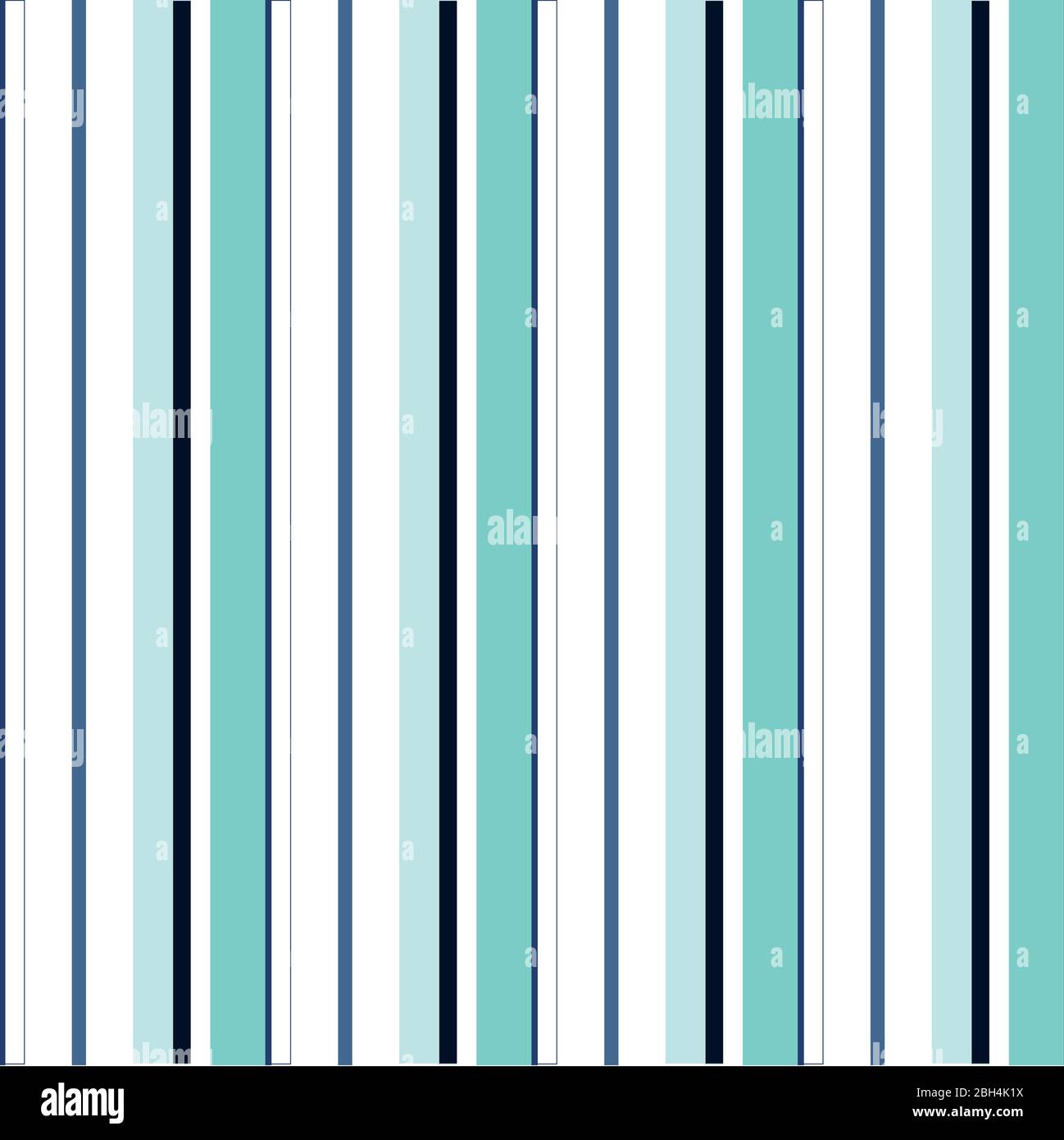Abstraktes geometrisches Vektor-nahtloses Muster. Vertikale Streifen. Monochromer Hintergrund. Geschenkpapier. Print für Innenarchitektur und Stoff. Kinder Backgr Stock Vektor